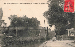 FRANCE - Bois Colombes - La Passerelle De L'Avenue De St Germain - Carte Postale Ancienne - Colombes