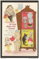 BELGIQUE - L'EUROPE 2010 - THÈME ANNUAL: " LES LIVRES D'ENFANTS”.- FEULLE BLOC De 2 Timbres DENTELÉE - 2010