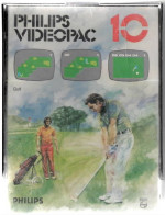 Jeu   VIDEOPAC   N°10  PHILIPS    (J1)  (Jeu De Golf ) - Philips Videopac