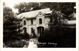 PC US, NY, SARATOGA SPRINGS, SKIDMORE COL, Vintage REAL PHOTO Postcard (b49541) - Saratoga Springs
