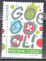 Poland  2008 - European Soccer Cup - Mi.4361 - MNH(**) - Nuovi