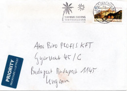 70180 - Bund - 2012 - 90c Werratal EF A LpBf BRIEFZENTRUM 80 - THERME ERDING ... -> Ungarn - Lettres & Documents