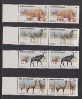 Bophuthatswana 1983 Wild Life Pairs MNH - Bophuthatswana