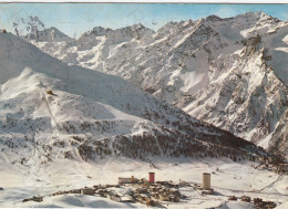 CARTOLINA  SESTRIERE M.2035,TORINO,PIEMONTE-PANORAMA VISTO DAL FRAITEVE-VACANZA,MONTAGNA,BELLA ITALIA,VIAGGIATA 1974 - Panoramic Views