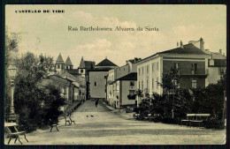 CASTELO DE VIDE - Rua Bartholomeu Alvares Da Santa.  Carte Postale - Portalegre