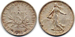 MA 27263 / 1 Franc 1913 TTB+ - 1 Franc