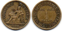 MA 27080   / 1 Franc 1920 TB+ - 1 Franc