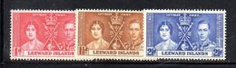 CI137 - LEEWARD , Giorgio VI Incoronazione 12 Maggio 1937 *  Coronation - Leeward  Islands