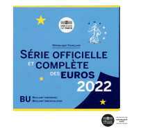 Monnaies - Série Brillant Universel - France - 2022 - Nouvelle Face Nationale - Frankrijk