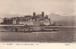 FRANCE - Alpes Maritimes -  Antibes Et La Chaîne Des Alpes - Carte Postale - Other & Unclassified