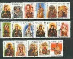 POLAND 2004 MICHEL NO 4131-4147  USED - Used Stamps