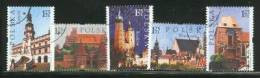 POLAND 2004 MICHEL NO 4155-4159  USED - Used Stamps