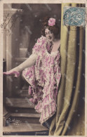 Erotism Sexy Demi Mondaine Cocotte Saharet Born Melbourne French Cancan Folies Bergère Died In Battle Creek - Autres & Non Classés