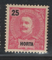 Portugal Horta Açores 1898-1905 "D Carlos I" Condition MH Gum #28 - Horta