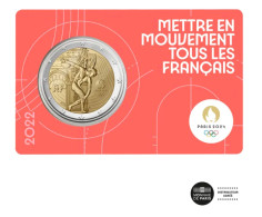 Monnaie - France - Jeux Olympiques Et Paralympiques De Paris 2024 - 2 € - BU - Commémorative - Frankrijk