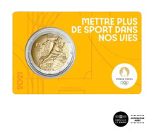 Monnaie - France - Jeux Olympiques Et Paralympiques De Paris 2024 - 2 € - BU - Commémorative - Frankrijk