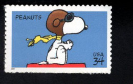 1868459742 2001 (XX) SCOTT 3507 POSTFRIS MINT NEVER HINGED - COMIC STRIP  PEANUTS SNOOPY - DOG - Ungebraucht