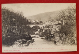 CPA - Amelie Les Bains - Le Pont Sur Le Tech - Les Villas Bon Séjour Et Les Usines - Amélie-les-Bains-Palalda