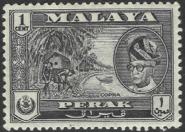 Perak (Malaysia). 1957-61 Sultan Yussuf 'Izzuddin Shah. 1c MH. SG 150 - Perak