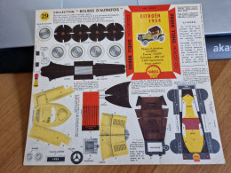 Maquette Carton Prédecoupé Shell Berre - Citroën 1924 - Paper Models / Lasercut