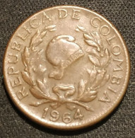 COLOMBIE - COLOMBIA - 5 CENTAVOS 1964 - Bonnet De La Liberté Jacobine - KM 206 - Colombia