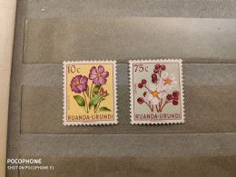 1953	Rwanda Urundi	Flowers (F41) - Ungebraucht