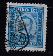 Portugal 1892 Carlos - 200 R. Stamp, Used (11-214) - Used Stamps