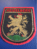 Ecusson Tissu Ancien /Allemagne/HEIDELBERG/ Bade Wurtenberg  /Vers 1970-1990        ET529 - Patches