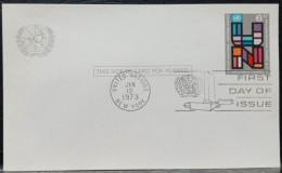 FDC Anno 1973 Cartolina Postale - Postal Stationery  - Nazioni Unite New York - FDC