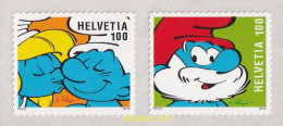 708033 MNH SUIZA 2013 COMICS SCHTROUMPFS - Neufs