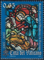 2007 VATICANO SET MNH ** Santa Elisabetta D'Ungheria - Unused Stamps