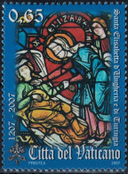 2007 VATICANO SET MNH ** Santa Elisabetta D'Ungheria - Nuevos