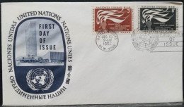 FDC Anno 1957 Human Rights Day    - Nazioni Unite New York - FDC