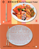 HONG KONG - MTR TOURIST SOUVENIR CARD - 10TH HONG KONG FOOD FESTIVAL - Hong Kong