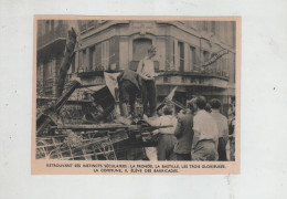 Angle Rues Paris à Identifier Fronde Bastille Trois Glorieuses Barricades Coffres Forts - 1939-45