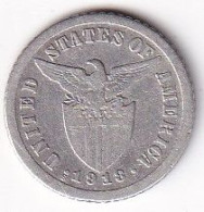 MONEDA DE PLATA DE ESTADOS UNIDOS EN FILIPINAS DE 10 CENTAVOS PESO DEL AÑO 1918 (COIN) SILVER-ARGENT - Coloniales