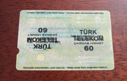 TURKEY - ALCATEL - N-0118 - CHILDREN ASSOC. - MAJOR ERROR - BACK PRINTED ON FRONT - Türkei