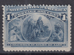 SALE !!  % OFF !! ⁕ USA 1893 ⁕ 1¢ Columbian Exposition Scott #230 ⁕ 1v MH - Ongebruikt