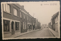 CPA OOSTKAMP (Belgique) Rue Major Wood - Oostkamp