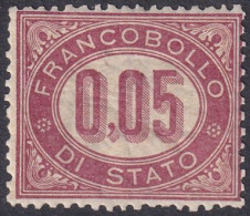 Italy 1875 Sc O2 Italia Servizio Sa 2 Official MNH** - Dienstzegels