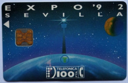 Spain 100 Pta. " Expo ' 92 - Sevilla " - Private Issues