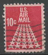 Etats Unis - Vereinigte Staaten - USA Poste Aérienne 1968 Y&T N°PA69 - Michel N°F939 (o) - 10c Route étoilée - 3a. 1961-… Afgestempeld