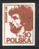 POLAND SOLIDARNOSC SOLIDARITY (GDANSK) 1983 BOGDAN LIS LIGHT BROWN  (SOLID0127(4)/0619) - Vignettes Solidarnosc