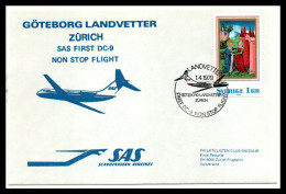 FFC SAS  Goteborg-Zurich  01/04/1979 - Cartas & Documentos