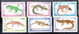 Cuba Serie Nº Yvert 3412/17 O - Oblitérés