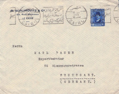 EGYPT - LETTER 1935 CAIRO - STUTTGART / 1204 - Covers & Documents