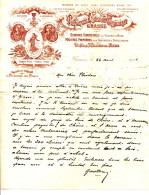 FACTURE.06.GRASSE.PARFUMERIE NATIONALE HYGIENIQUE.ESSENCES CONCENTRÉES POUR PARFUMEURS & DISTILLATEURS. - Drogerie & Parfümerie