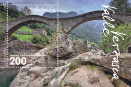 Schweiz 2016 Berge Mountains Montagnes Landschaft Brücke Bridge Pont Ponte Dei Salti Kirche Church Valle Verzasca MNH ** - Neufs