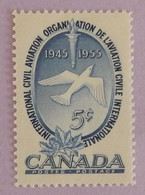 CANADA YT 281 NEUF**MNH" AVIATION CIVILE" ANNÉE 1955 - Unused Stamps