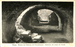 Belgique - Liège - Theux - Ruines Du Château De Franchimont - Intérieur Du Corps De Garde - Theux